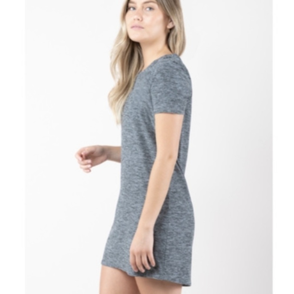 🆕 KYODAN T-shirt Gray Dress. Poly-Spandex Blend. NWT